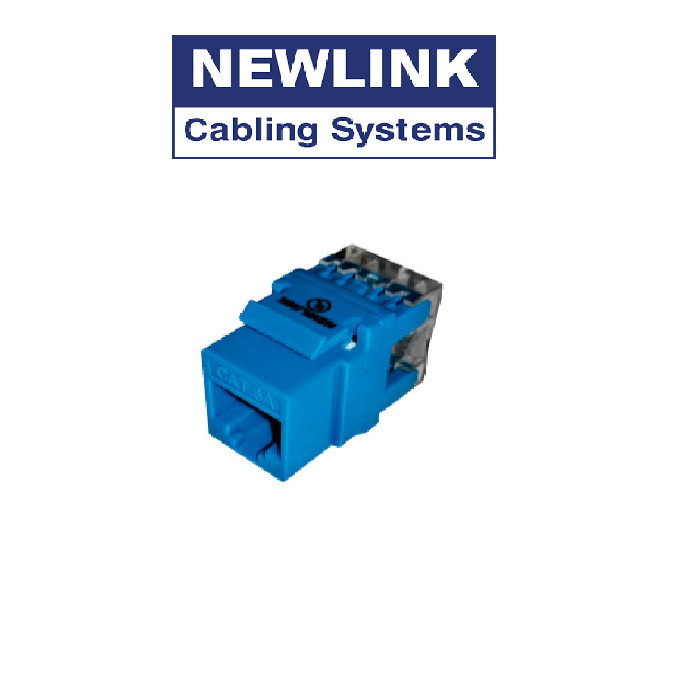 KEYSTONE JACK CAT6A 110 TYPE AZUL NEW-3667706