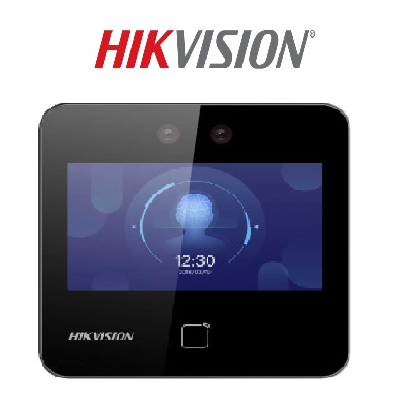 CONTROL ACCESO ASISTENCIA|AUDIO BIDIRECCIONAL|1,500 ROSTROS|3,000 TARJETAS EM DS-K1T343EX