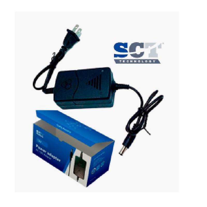 FUENTE DE 12V X 2 AMP / MARCA SCT-FT02C
