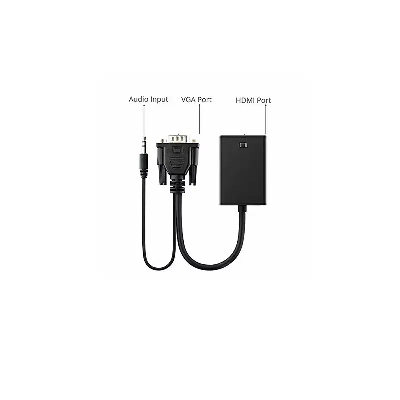 ADAPTADOR DE VGA A HDMI 1080P