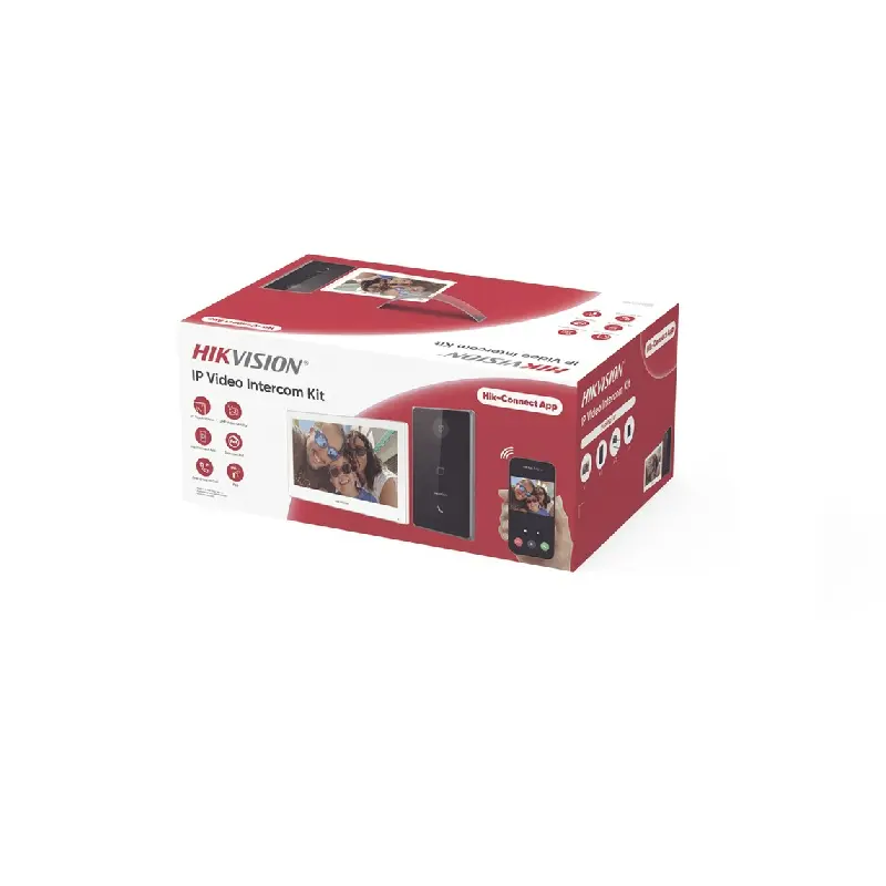 KIT VIDEO PORTERO CON MONITOR 7" FULL HD 2MP DS-KIS608-P