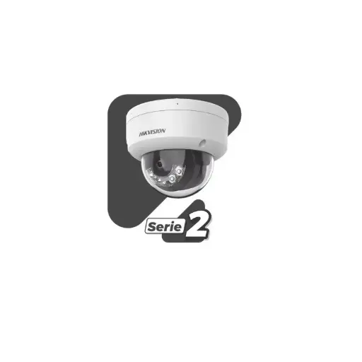 DUAL LIGHT + 2 MIC DOMO IP 8 MP (4K) / LENTE 2.8 MM / IR30 MTS / ACUSENSE / IP67 / IK10 / WDR 120DB DS-2CD2183G2-LIS2U