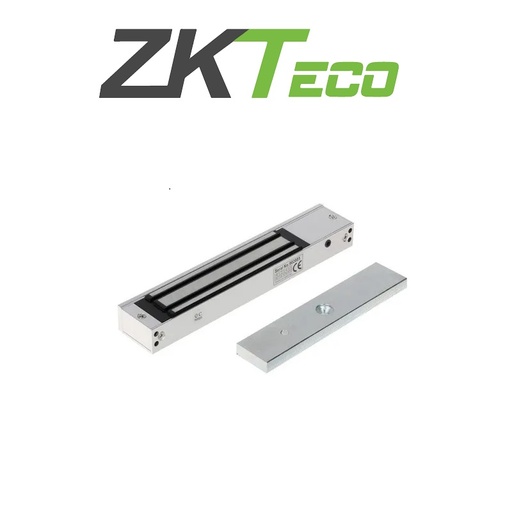 CERRADURA ELECTROMAGNETICA PARA PUERTAS DE MADERA, FUERZA DE RETENCIÓN: 270KG. DC 12V/24V - PESO: 1.97 KG. DIMENS: 253 X 25 X 48 MM