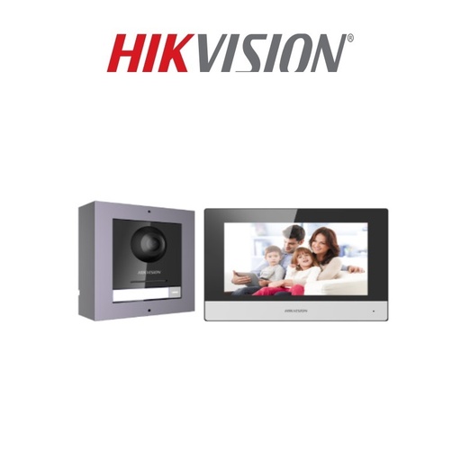 KIT V/PORTERO C/DS-KD8003, DS-KH6320, SWITCH Y SD CARD DS-KIS602