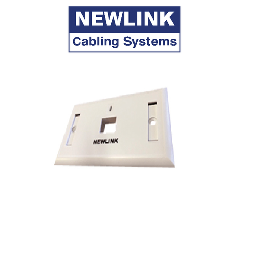 WALL PLATE 1 PUERTO NEW-4000001