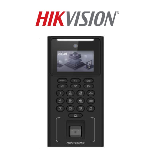 CONTROL ACCESO ASISTENCIA |500 ROSTROS|3,000 TARJETAS MF|3,000 HUELLAS DS-K1T321MFX