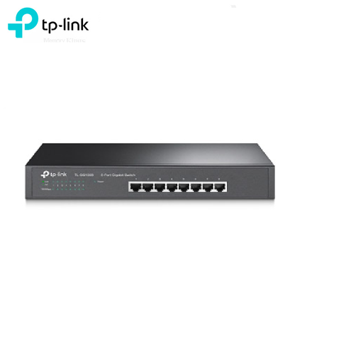 SWITCH 8P GIGABIT. CASE METALICO TL-SG1008