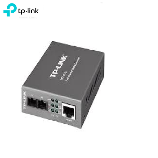 CONVERTIDOR A FIBRA OPTICA 10/100 DE RJ45 A MONO MODO CS (2) MC110CS