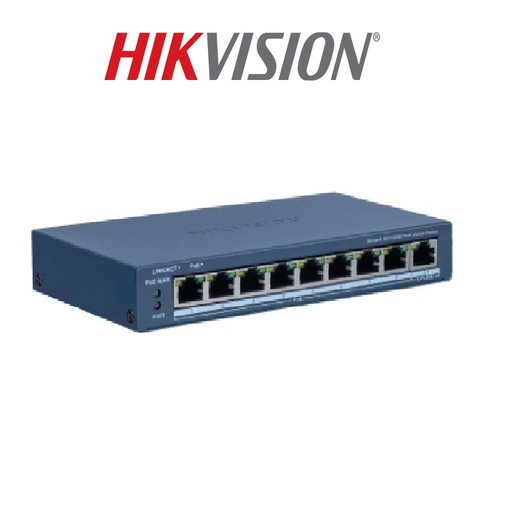 SWITCH SMART MANAGED 8P POE + 110 WATTS DS-3E1309P-EI/M