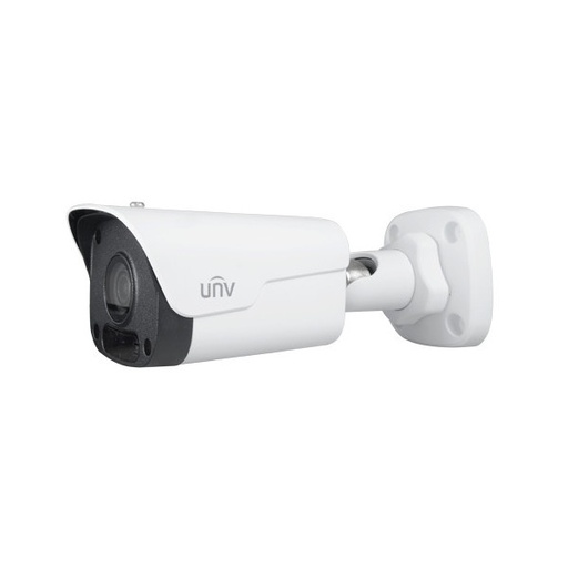 Camera IP Uniview tube UV-IPC2124LB-SF28KM-G - 4MP H265+ - Objectif 2.8mm - Vision Nocturne 30m - PoE & ONVIF