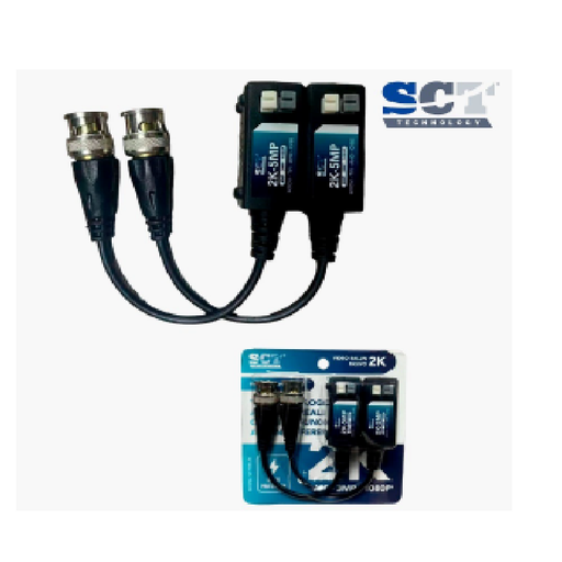 PAR DE BALUN DE 5 MP / MARCA SCT SCT500-2K