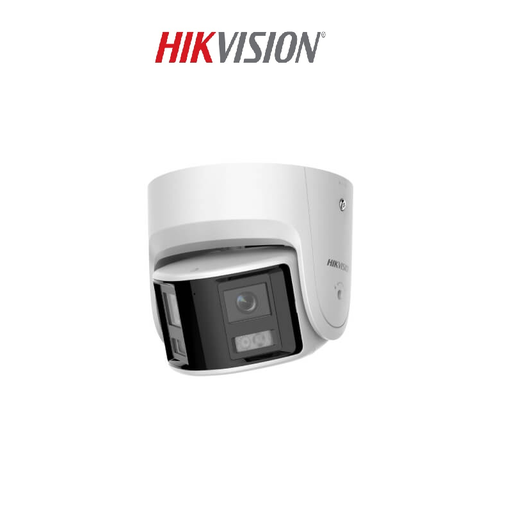 CAMARA IP COLORVU TURRET PANORAMICA 4MP LUZ ESTROBOSCOPICA /ALARMA/AUDIO DS2CD2347G2P-LSU/SL