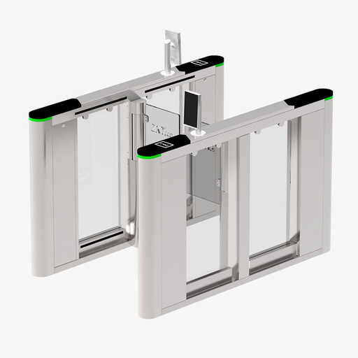 ZKTECO BARRERA PEATONAL TIPO SWING RAPIDA ACERO SUS304 INDOOR SBTL8000