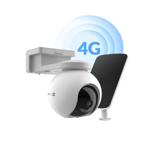 KIT CAMARA IP PT 2K EXTERIOR 4G + PANEL SOLAR CS-EB8-R100(3MP) + PANEL SOLAR