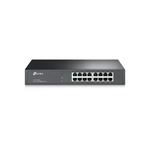 TL-SF1016DS - SWITCH DE 16 PUERTOS FAST ETHERNET DE ESCRITORIO Y PARA MONTAJE EN RACK