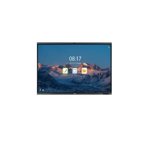 PANTALLA PLANA INTERACTIVA ZKTECO SC02-I386A 86 BLACK
